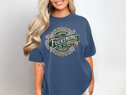 Funny Graphic Tee with Humorous Vintage Inspired Design
