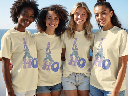 Colorful Idaho Graphic Tee for Stylish Statement Apparel