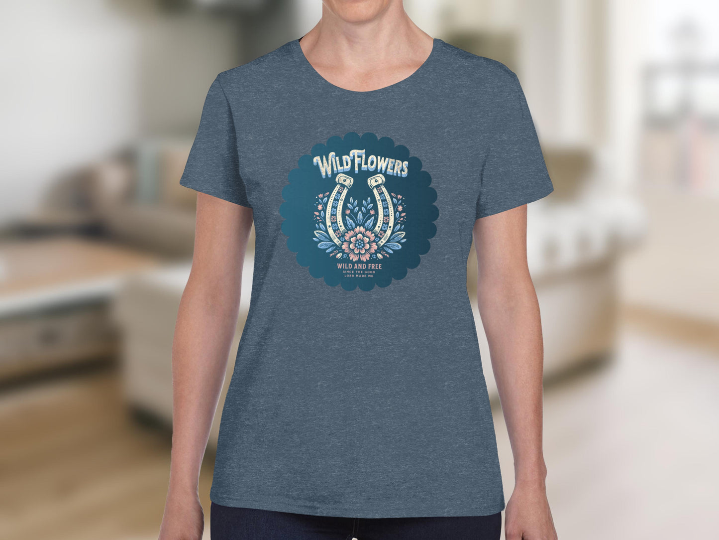 Wild Flowers Wild and Free Graphic Tee product