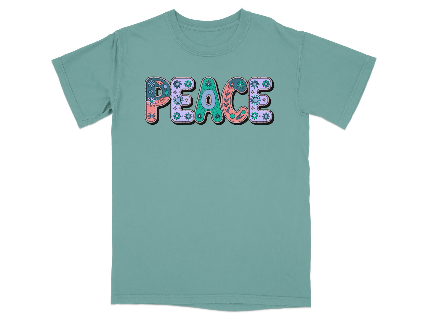 Peace Graphic Design Trendy Shirt