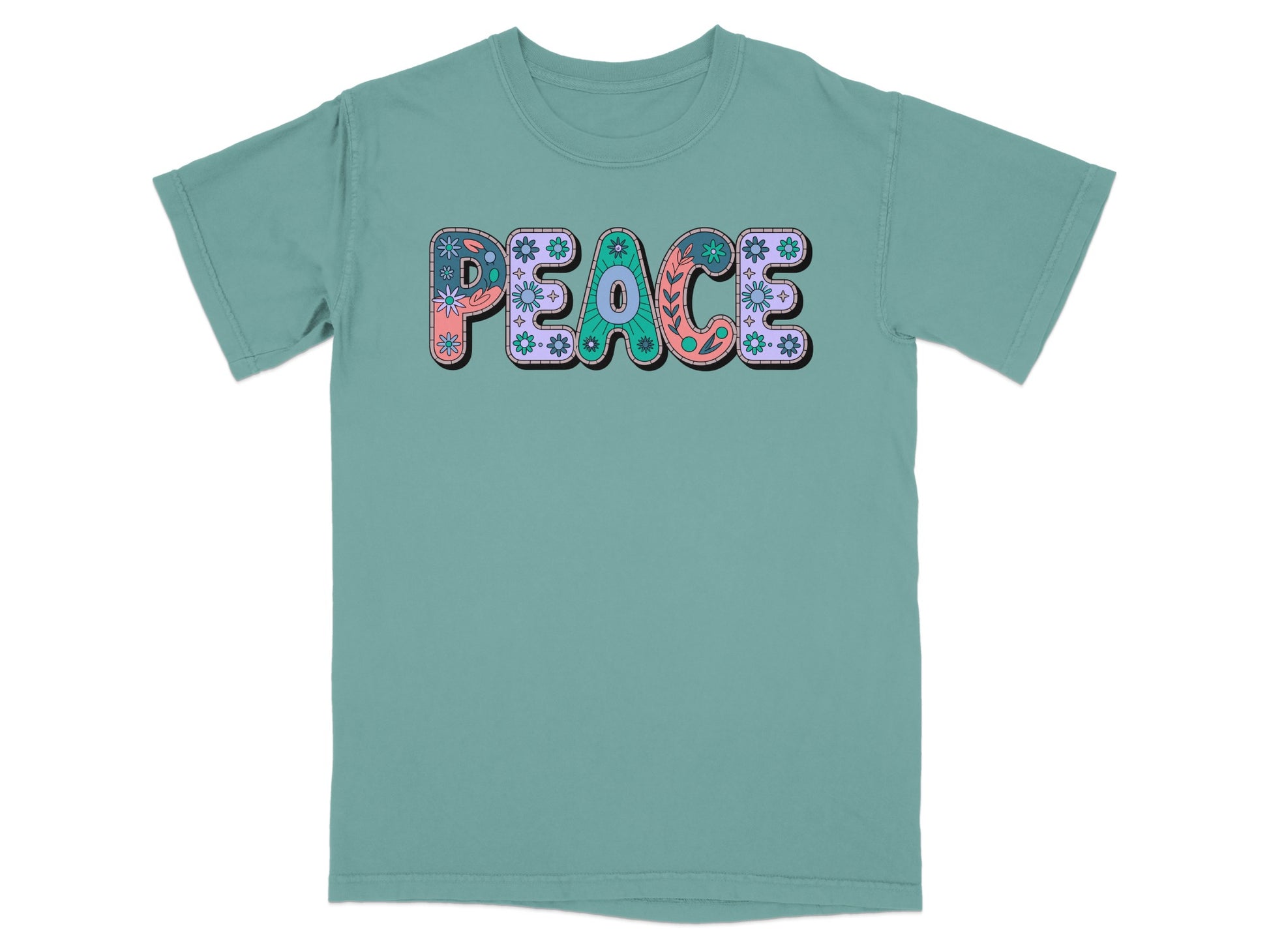Peace Graphic Design Trendy Shirt