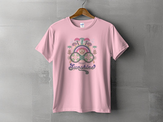 Hello Sunshine Graphic Design T-Shirt
