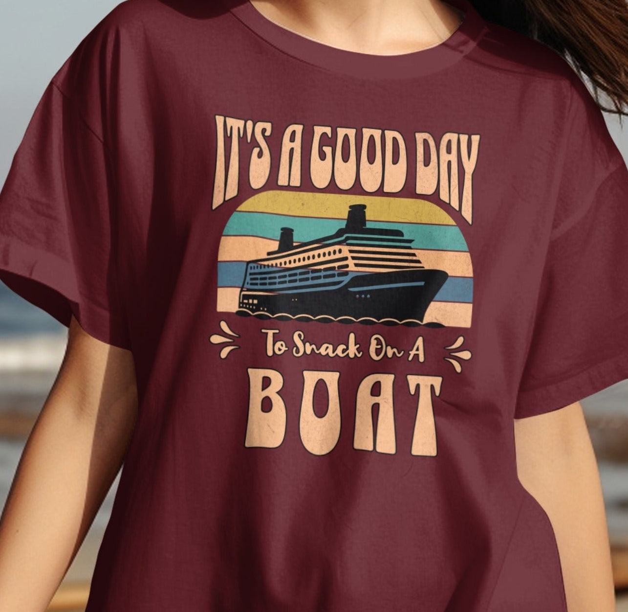 It's a Good Day to Snack on a Boat product