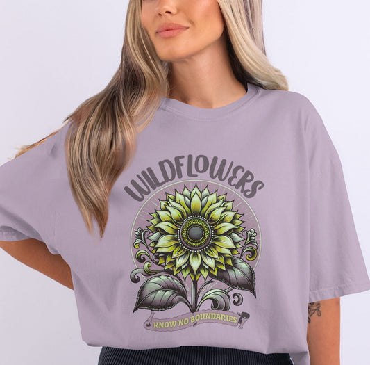 Wildflowers Know No Boundaries T-shirt