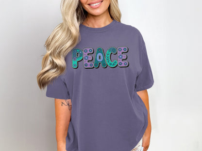 Peace Statement Graphic Tee Shirt