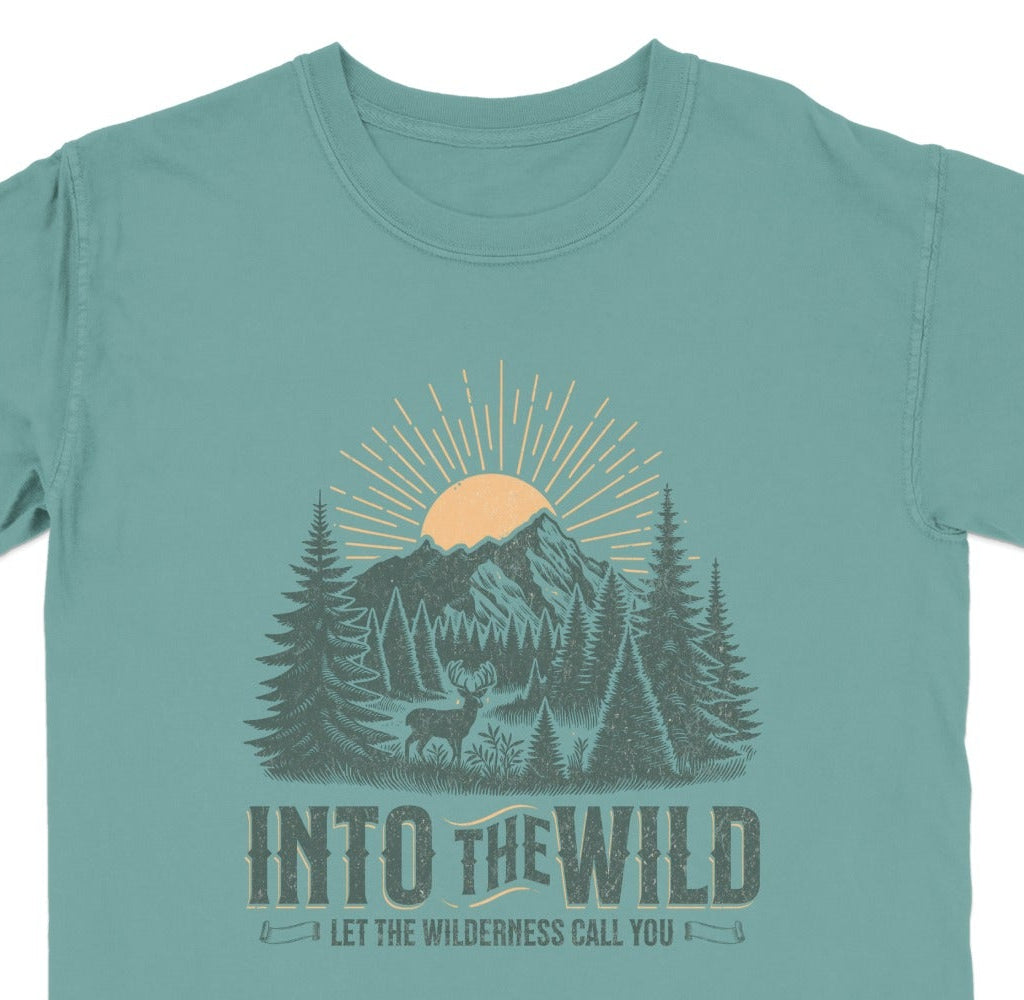 Into the Wild Let the Wilderness Call You Shirt