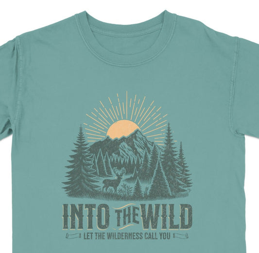 Into the Wild Let the Wilderness Call You Shirt