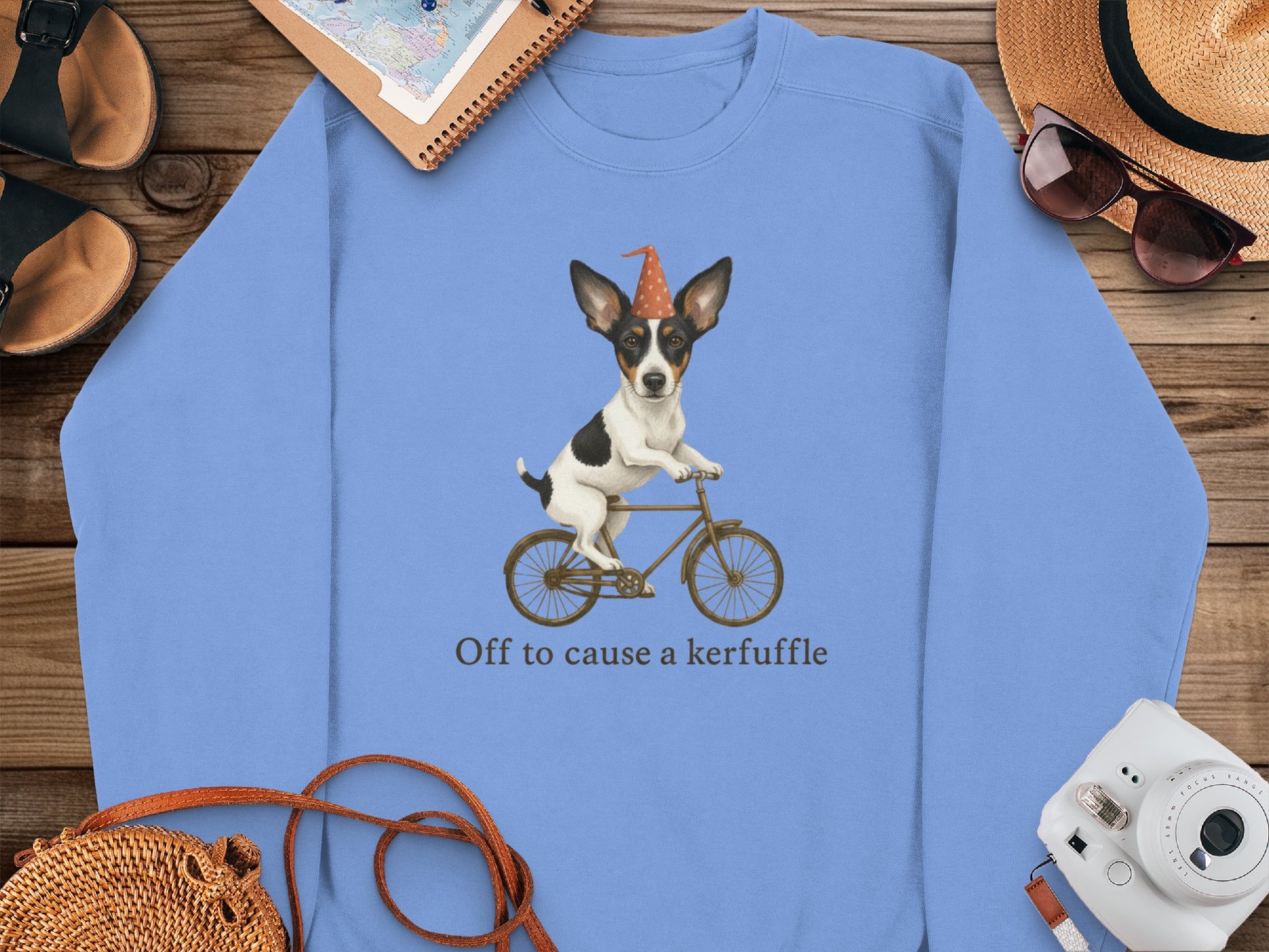 Off to cause a kerfuffle sweatshirt