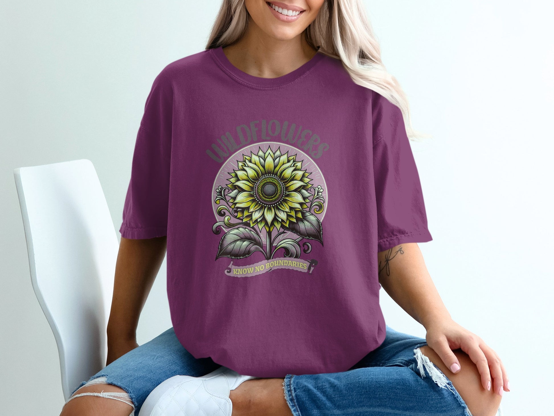 Wildflowers I Know No Boundaries Shirt