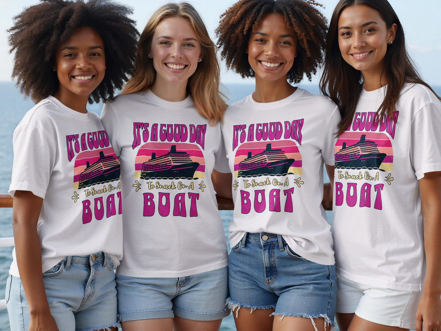 It's a Good Day to Read on a Boat T-Shirt
