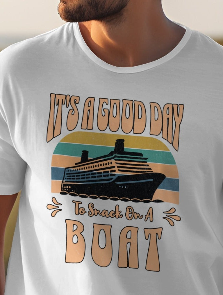 It's a Good Day to Stand on a Boat T-Shirt