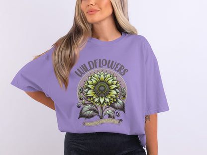 Wildflowers Know No Boundaries Graphic T-shirt