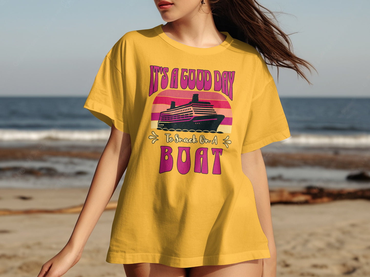 It's a Good Day to Snack on a Boat T-Shirt